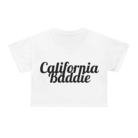 California Baddie Crop Tee