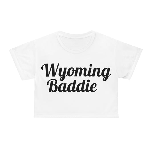 Wyoming Baddie Crop Tee