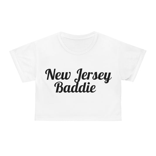 New Jersey Baddie Crop Tee