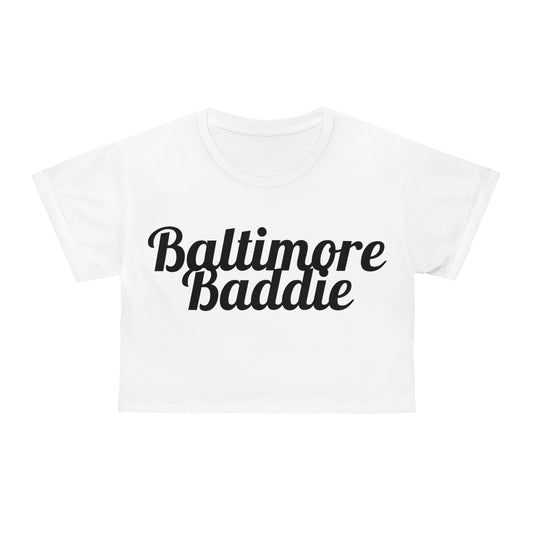 Baltimore Baddie Crop Tee