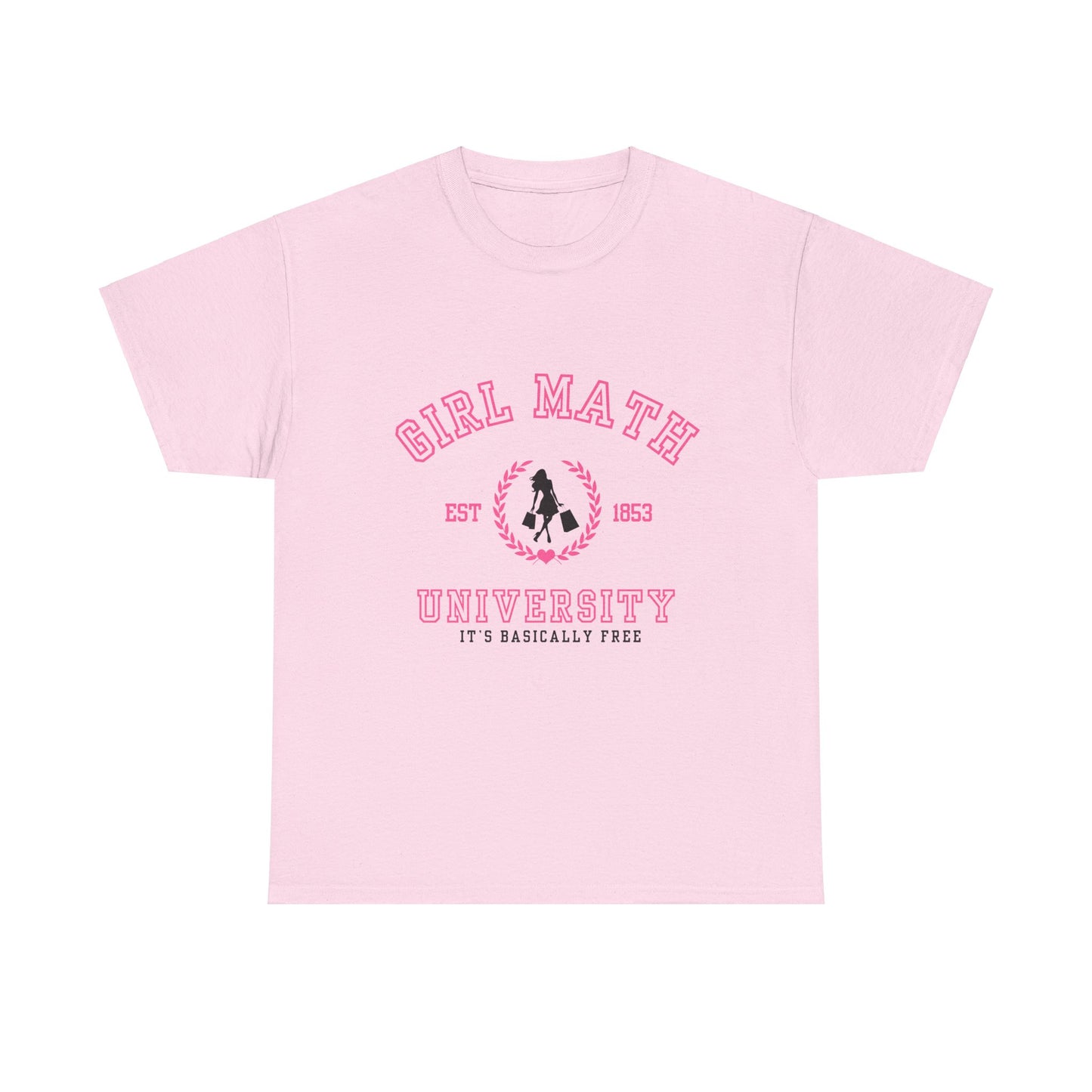 Girl Math University T-Shirt