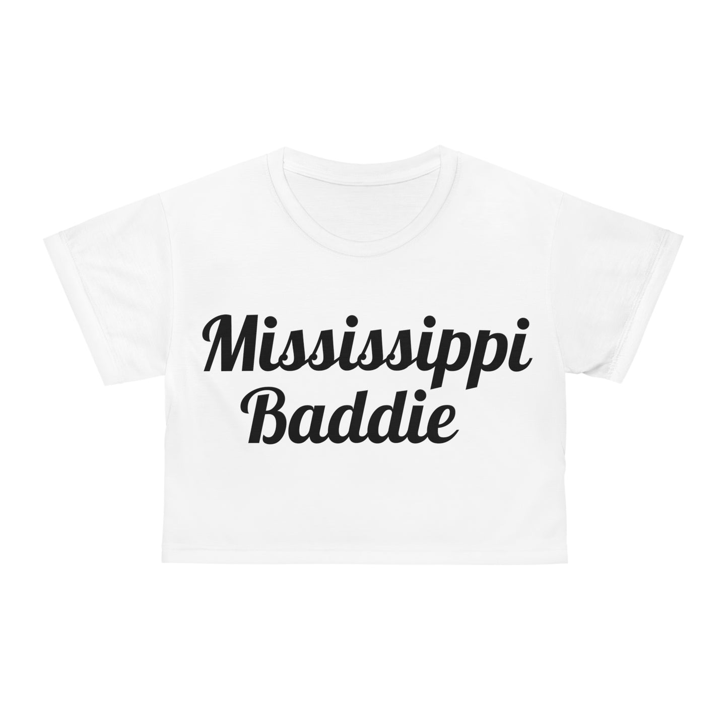 Mississippi Baddie Crop Tee