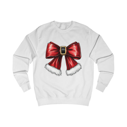 Christmas Coquette Bow Sweatshirt