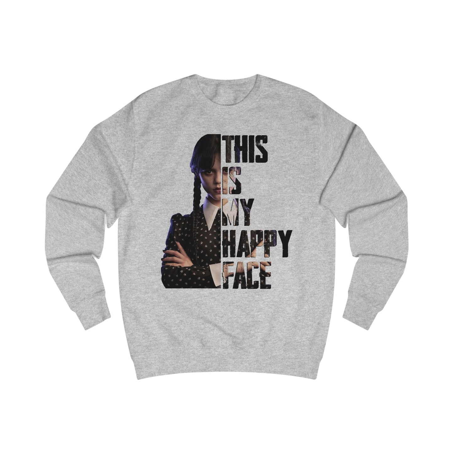 This Is My Happy Face Sweatshirt