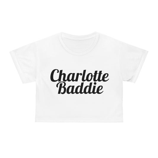 Charlotte Baddie Crop Tee