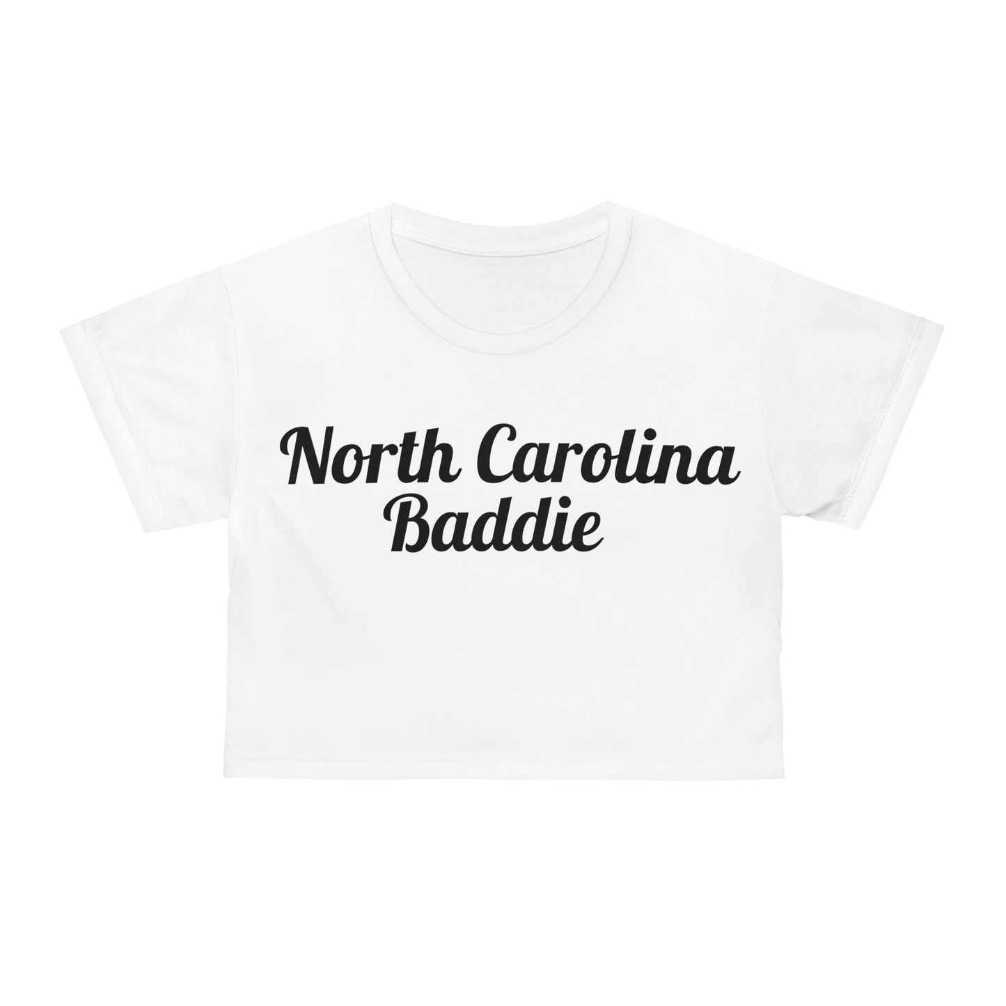 North Carolina Baddie Crop Tee