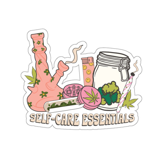 Self-Care Essentials Sticker