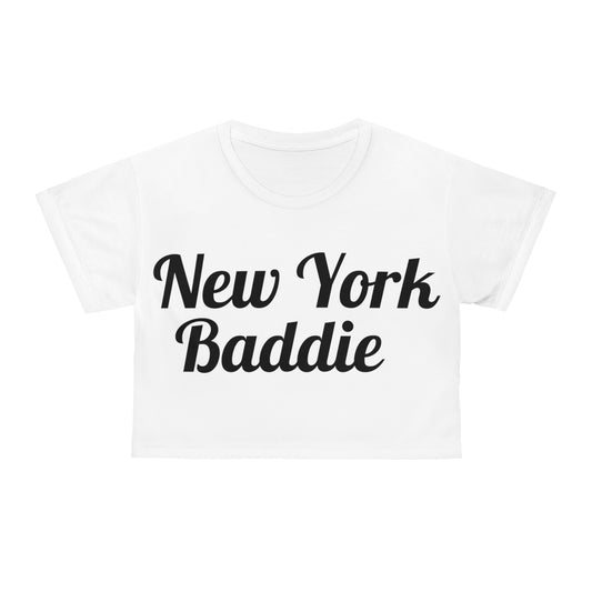 New York Baddie Crop Tee